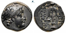 Seleukid Kingdom. Probably Seleukeia in Pieria. Demetrios II Nikator, 1st reign 146-138 BC. Bronze Æ