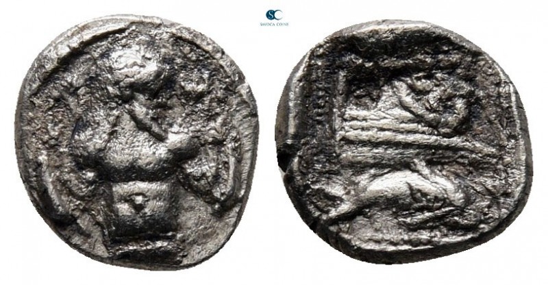 Phoenicia. Arados. Uncertain king circa 400-380 BC. 
Obol AR

8 mm, 0,61 g
...