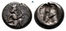 Persia. Achaemenid Empire. Sardeis. Time of Artaxerxes II to Artaxerxes III 375-340 BC. 1/4 Siglos AR