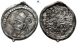 Kings of Parthia. Ekbatana. Vologases IV circa AD 147-191. Drachm AR