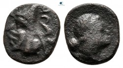 Kings of Armenia Minor. Uncertain mint. Mithradates, Satrap of Armenia 180-170 BC. Chalkous Æ
