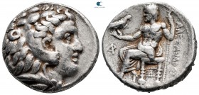 Ptolemaic Kingdom of Egypt
. Arados. Ptolemy I Soter (As satrap) 323-305 BC. In the name and types of Alexander III of Macedon. Struck circa 320/19-31...