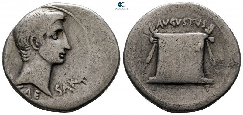 Ionia. Ephesos. Augustus 27 BC-AD 14. 
Cistophoric Tetradrachm AR

27 mm, 11,...