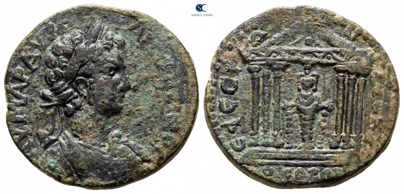 Ionia. Ephesos. Caracalla AD 198-217. 
Bronze Æ

22 mm, 5,90 g

AY MAP AYP ...