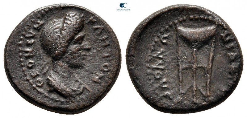Lydia. Apollonis. Pseudo-autonomous issue AD 79-96. Possibly time of Titus to Do...