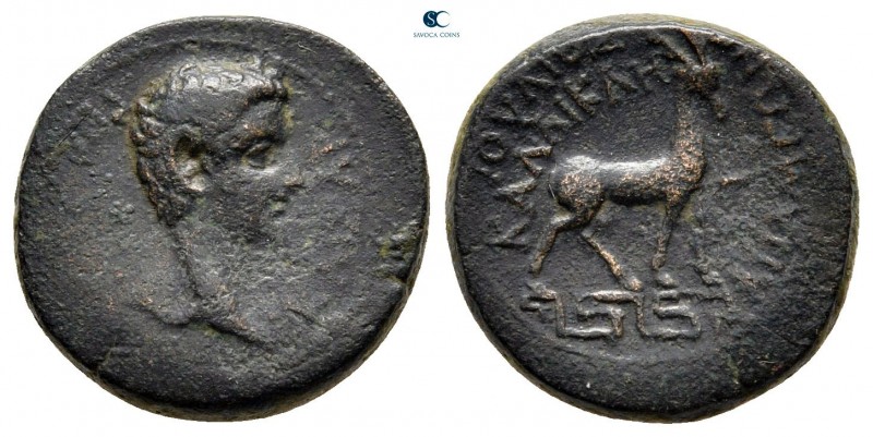 Phrygia. Apameia. Germanicus 15 BC-AD 19. As Caesar. Struck under Tiberius. Gaio...
