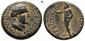 Phrygia. Cotiaeum. Vespasian AD 69-79. Ti Klaudios Sekoundos, magistrate. Bronze Æ