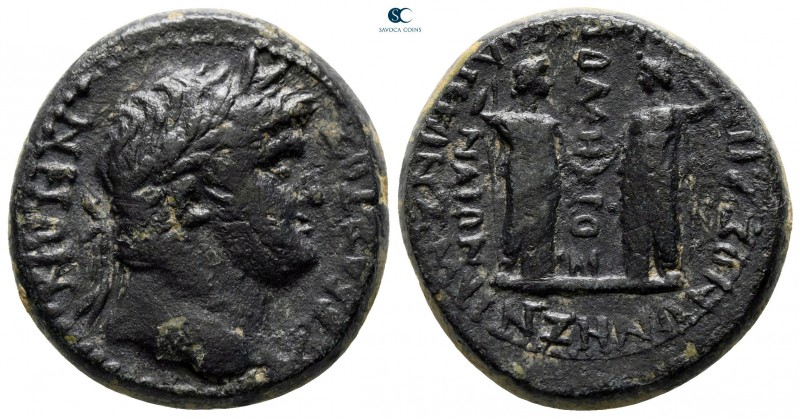 Phrygia. Laodikeia ad Lycum. Nero AD 54-68. Anto- Zenon, son of Zenon
Bronze Æ...