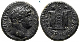 Phrygia. Laodikeia ad Lycum. Nero AD 54-68. Anto- Zenon, son of Zenon. Bronze Æ