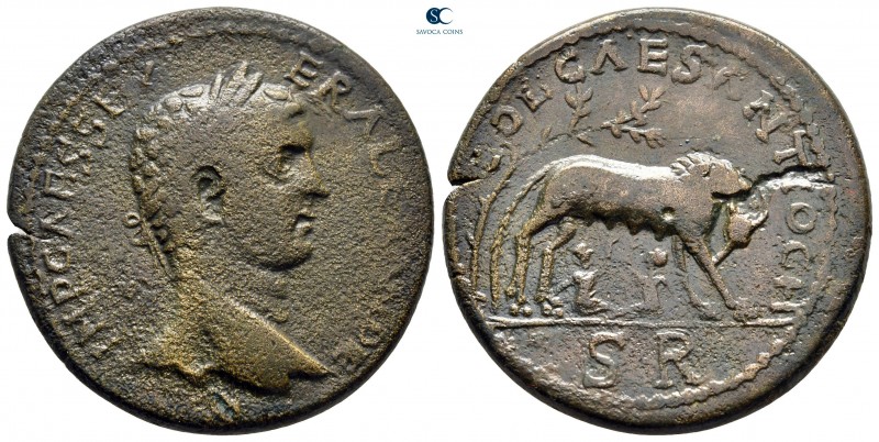 Pisidia. Antioch. Severus Alexander AD 222-235. 
Bronze Æ

33 mm, 21,24 g

...