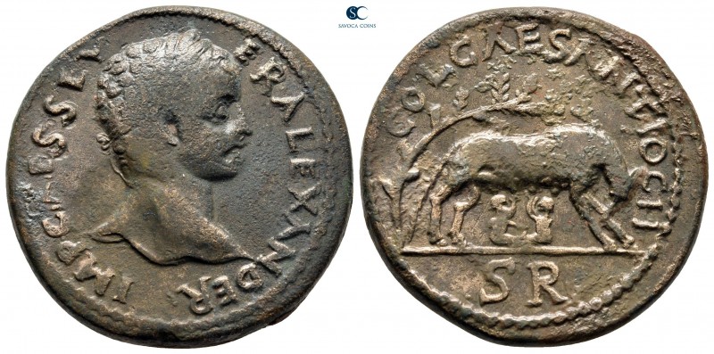 Pisidia. Antioch. Severus Alexander AD 222-235. 
Bronze Æ

32 mm, 22,80 g

...