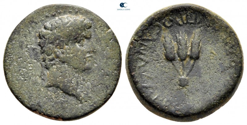 Cilicia. Anazarbos. Claudius AD 41-54. 
Bronze Æ

19 mm, 5,83 g

Laureate h...