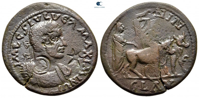 Cilicia. Ninika - Klaudiopolis. Maximinus I Thrax AD 235-238. 
Bronze Æ

28 m...