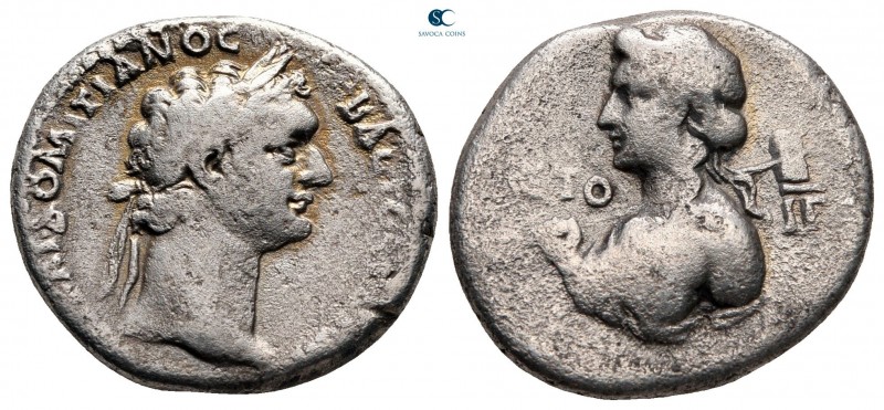 Cappadocia. Caesarea. Domitian AD 81-96. Dated RY 13 (AD 93/4)
Didrachm AR

2...