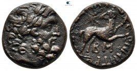 Seleucis and Pieria. Antioch. Pseudo-autonomous issue 27 BC-AD 14.  Q. Caecilus Metellus Creticus Silianus, governor under Augustu. Bronze Æ