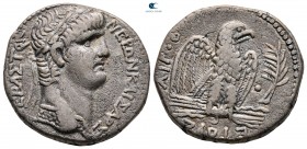 Seleucis and Pieria. Antioch. Nero AD 54-68. Dated RY 10 and year 111 of the Caesarean Era = AD 63. Tetradrachm AR