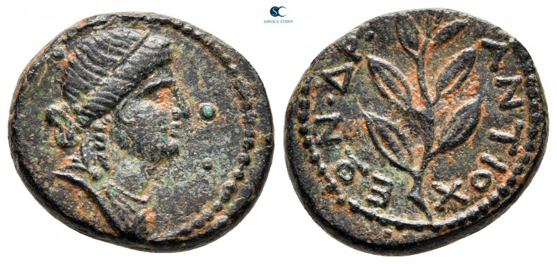 Seleucis and Pieria. Antioch. Pseudo-autonomous issue AD 55-56. 
Bronze Æ

16...