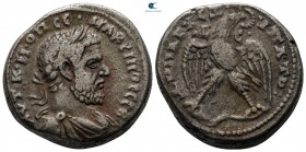 Seleucis and Pieria. Antioch. Macrinus AD 217-218. Billon-Tetradrachm