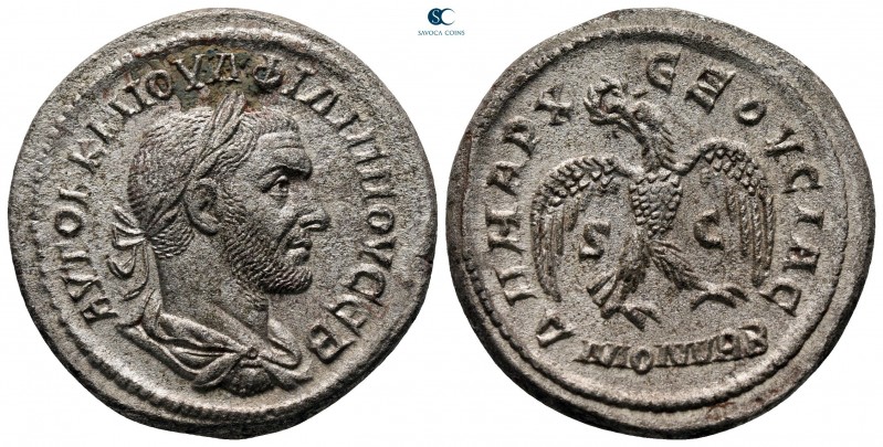 Seleucis and Pieria. Antioch. Philip I Arab AD 244-249. Struck AD 244
Tetradrac...