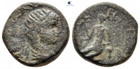 Mesopotamia. Rhesaena. Caracalla AD 198-217. Or Elagabal (AH 218-222). Bronze Æ