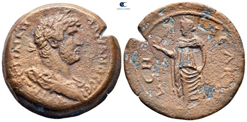 Egypt. Alexandria. Hadrian AD 117-138. Dated RY 19=AD 134/5
Drachm Æ

30 mm, ...