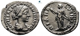 Lucilla AD 164-169. Struck under Marcus Aurelius and Lucius Verus, AD 161-162. Rome. Denarius AR