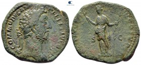 Commodus AD 177-192. Struck AD 187. Rome. Sestertius Æ