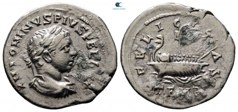 Elagabal AD 218-222. Antioch
Denarius AR

21 mm, 2,53 g

ANTONINVS PIVS FEL...