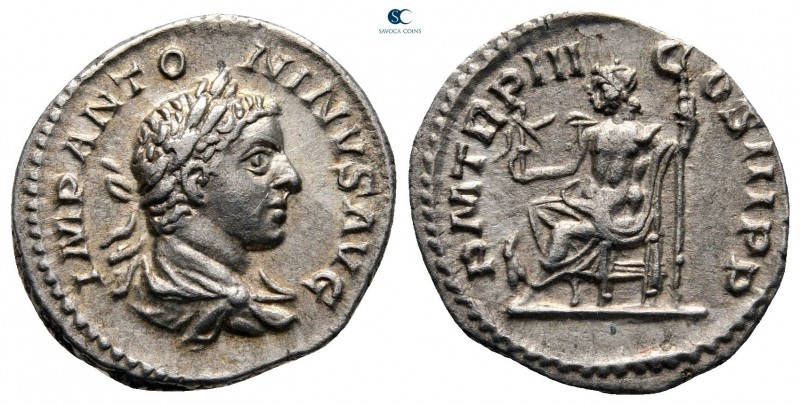 Elagabal AD 218-222. Rome
Denarius AR

18 mm, 2,84 g

IMP ANTONINVS AVG, la...