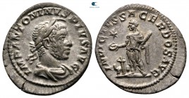 Elagabal AD 218-222. Rome. Denarius AR