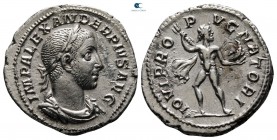 Severus Alexander AD 222-235. Struck 232 AD. Rome. Denarius AR
