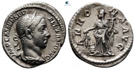 Severus Alexander AD 222-235. 6th emission, AD 226. Rome. Denarius AR