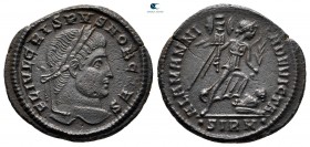 Crispus, as Caesar AD 316-326. Sirmium. Follis Æ