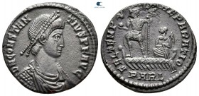 Constantius II AD 337-361. Arles. Follis Æ