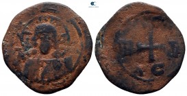 Alexius I Comnenus under Theodore Gabras, Duke of Trebizond AD 1090. Trebizond mint. Follis Æ