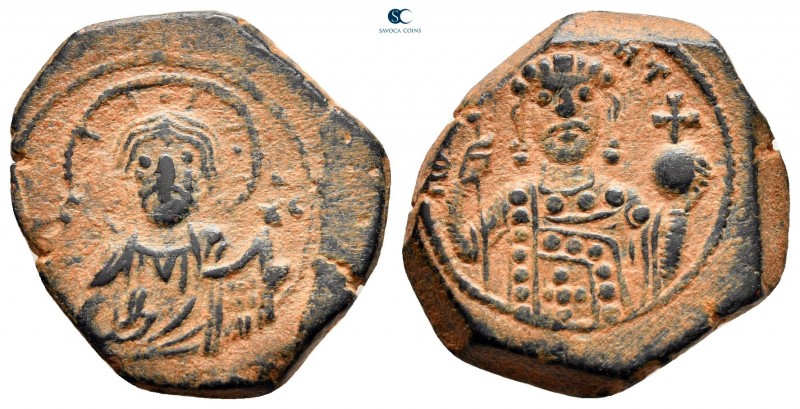 John II Comnenus AD 1118-1143. Thessalonica
Tetarteron Æ

21 mm, 5,00 g

[I...