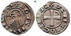 Bohemond III AD 1163-1201. Antioch. Denier AR