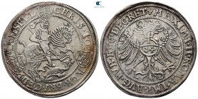 Germany. Mansfeld-Friedeburg. Peter Ernst I, Christoph II and Johann Hoyer III AD 1558-1573. Taler AR 1572
