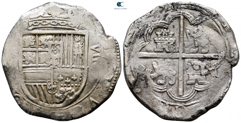 Spain. Possibly Seville mint. Philipp III AD 1598-1621.
8 Reales AR

37 mm, 2...