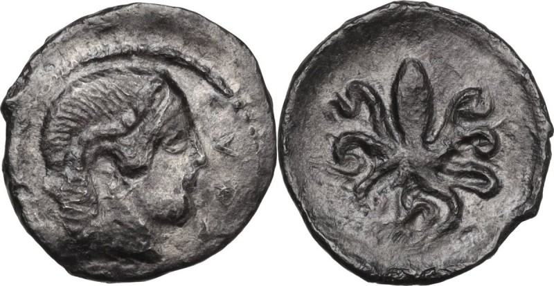 Sicily. Syracuse. Second Democracy (466-405 BC). AR Litra, 460-450 BC. Obv. ΣYPA...