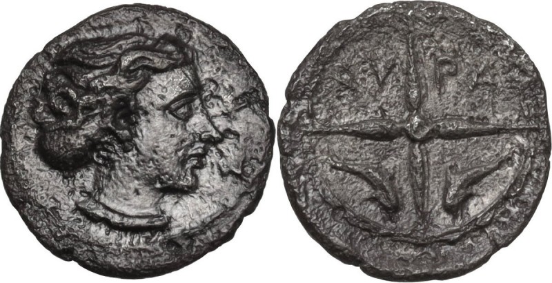 Sicily. Syracuse. Temp. Dionysios I (405-367 BC). AR Hemilitron, c. 405-395 BC. ...