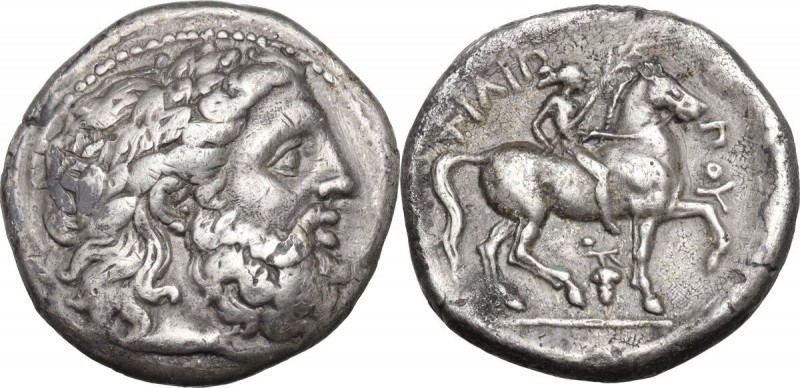 Continental Greece. Kings of Macedon. Philip II (359-336 BC). AR Tetradrachm. Am...