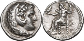 Continental Greece. Kings of Macedon. Alexander III 'the Great' (336-323 BC). AR Tetradrachm, Babylon mint. Struck under Stamenes or Archon, circa 324...