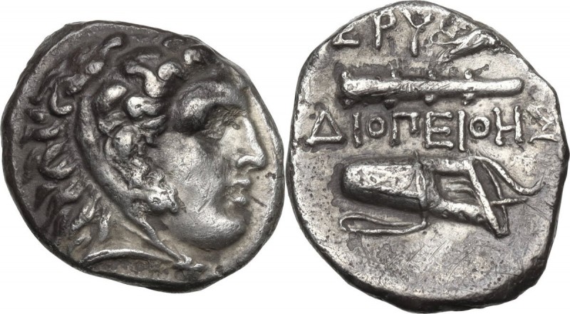 Greek Asia. Ionia, Erythrai. AR Drachm, Diopeithes magistrate circa 325-315 BC. ...