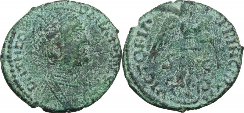 Ostrogothic Italy. Theodahad (534-536). AE 40 Nummi-Follis, Rome mint. Obv. DN T...