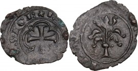 Brindisi. Carlo I d'Angiò (1266-1278). Denaro c. 1277. Sp. 53; MIR (Italia merid.) -. MI. 0.61 g. 16.00 mm. R. BB.