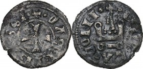 Campobasso. Nicola II di Monforte Conte (1461-1463). Tornese. CNI tav. XII, 10. ; D'Andrea-Andreani 1 var; MIR (Italia merid.) 369. MI. 0.92 g. 18.70 ...