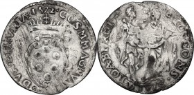 Firenze. Cosimo I de' Medici (1537-1574). Giulio 1572. CNI 302/305; Gal. LXVI, 9/15; MIR (Firenze) 170/3. AG. 2.75 g. 27.00 mm. R. MB.