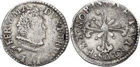 Firenze. Ferdinando I de Medici (1587-1609). Quarto di Giulio. CNI tav. XXIV, 9. ; Gal. XLVI, 1/15; MIR (Firenze) 240. AG. 0.79 g. 16.00 mm. R. BB.