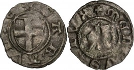 Amedeo VIII Duca (1416-1440). Forte di I tipo, Chambery. MIR (Savoia) 144j; Biaggi 128. MI. 0.65 g. 17.00 mm. BB.
